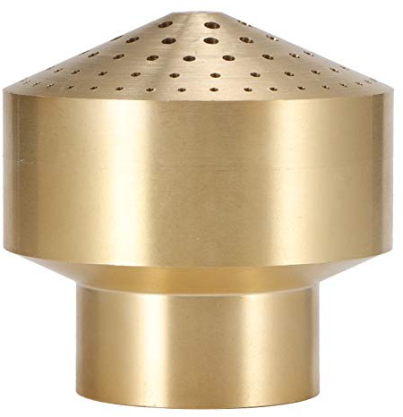 Grcfumo Brunnen Sprinkler, Messing G1 1 2 DN40 Sprühdüse, Gartenpond -Sprinkler für Garten Yard Rasen im Freien
