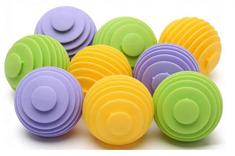 9 Pezzi Palline Asciugatrice Palline da Lavaggio Riutilizzabili in Gomma | Palle Asciugatrice Antipiega per la Pulizia dei Vestiti