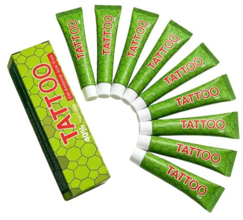 Tattoo Butter Cream, Tattoo Balm Healing, Reduces Itching and Crusts, Soothing Spray, Moisturizing Skin Care – for After Hair Removal of Body Skin, Prevents Bleaching, Reduces Irritation