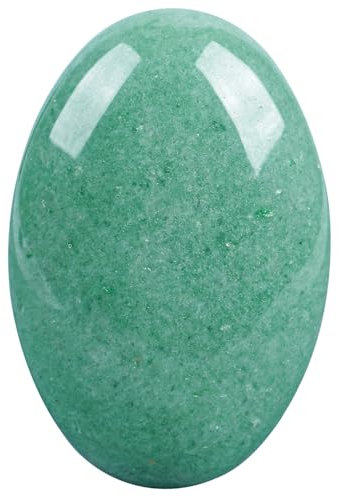 Lovionus89 Piedras de aventurina verde, piedra de energía para masaje de spa con bolsillo natural en la palma