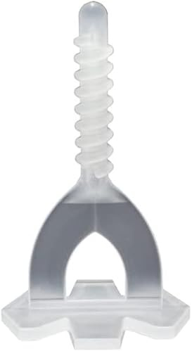 M&N Fliesen Nivelliersystem 1mm, 1.5mm, 2mm, 3mm Mega- Auswahl (200x 1mm Gewindelaschen) - Fliesen-Verlegehilfe Werkzeug für Leien & Profi - Fliesenleger Fliesennivellierungssystem Zubehör