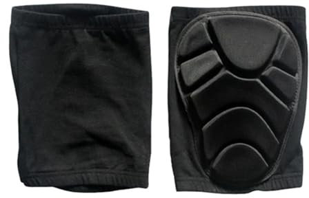 Skiing Protective Padded Shorts Kids Outdoor Roller Skating Protective Hip Padded Shorts Knee Pad Protection Ski Snowboard Shorts Skiing Rollerskates Protector Padded Short Pants Butt(Black knee pad,K