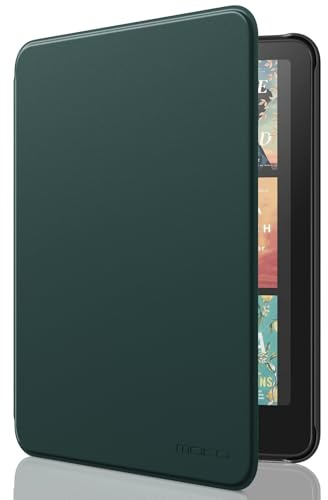 MoKo Hülle für 7 Kindle Paperwhite 12. Gen& Colorsoft, Nacht Grün | Leichte Schutzhülle，Auto Aktiv-/Ruhemodus, wasserdichte Schutzhülle,für Kindle Paperwhite 12.Gen& Kindle Colorsoft 1st 2024