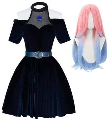Xinchangda Mizi Costume Cosplay Senza Spalline Abito Mizi Personaggi Anime Cosplay Uniforme Set Completo Carnevale Halloween Party Outfit