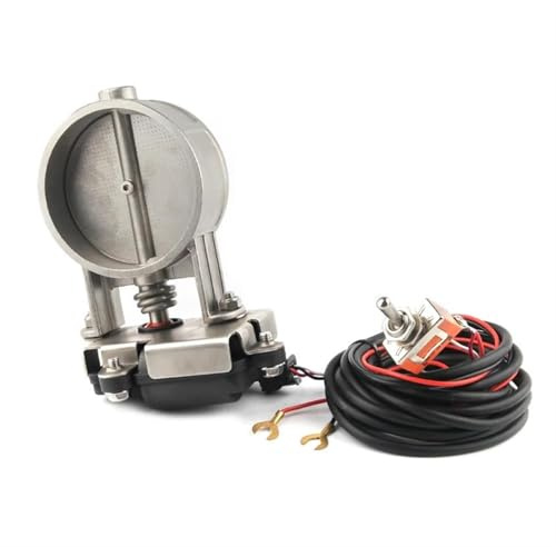 Terminale di Scarico Valvola Di Controllo Dello Scarico ElettricaValvola Controllo Dello Scarico Da 2/2,25/2,5/2,75/3 - Bassa Pressione Per Downpipe Di Scarico Terminale Scarico Auto(2.75 inch)