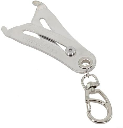 Práctica herramienta de verificación de tamaño de rosca para una medición rápida y confiable de pernos (plata)