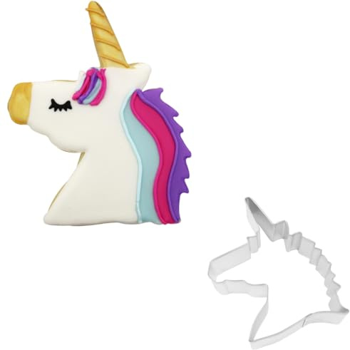 Unicorn Head 4.75 Cookie Cutter