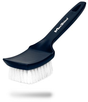 Maxshine Universal All-Purpose Cleaning Brush – Long-Handled Stiff Bristle Brush for Tires, Carpets, Upholstery & Floor Mats – Removes Tough Dirt & Stubborn Stains – Premium Auto Detailing Accessory