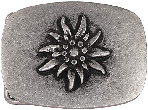 Harrys-Collection HC Buckle Edelweiß Motiv klein