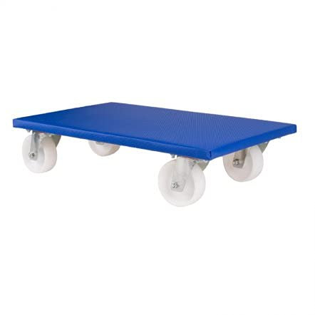 BB-Verpackungen 10x Profi-Möbelroller SMALL 500kg 600 x 350 x 165 mm (10 Stück) | extrem stabil, wendiges Rollbrett, Antirutschbelag Transportroller und spurloses Rollverhalten