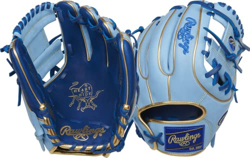 Rawlings | HEART OF THE HIDE Baseball Glove | CONTOUR - Youth Fit | Advanced Break-In | 11.25 | Pro I Web | Right Hand Throw