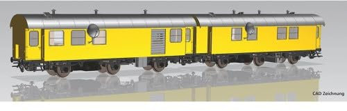 Piko H0 55919 H0 XP-2er Set Wohn-/Werkstattwg. 3yg Bahnbau der DB-AG