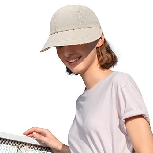 Clape Sun Hat Women Wide Brim Sun Visor Foldable Lightweight Adjustable | UV Protection,Packable,Solid Colour Summer Hat for Travel,Hiking,Beach,Camping,Outdoor