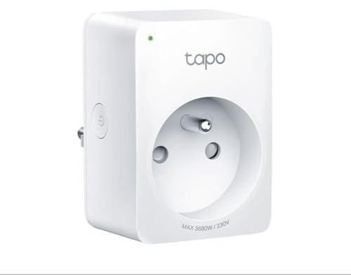 Tapo Matter WLAN-Steckdose, Verbrauchsverfolgung, 16 A, Typ E, kompatibel mit Apple-Home, Alexa und Google, Steuerung von Ventilator, Klimaanlage, Tapo P110M