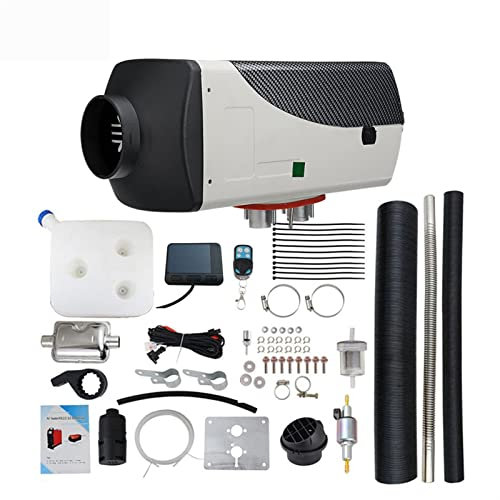SENHE 12V 24V 8KW Auto Chauffe-Carburant Chauffage Automatique Réchauffeur D'air for Voiture Camions Diesel Air Parking Chauffage Autonome Chauffage (Color : 12V 8KW B)