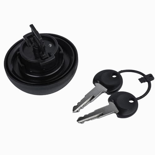 YAOPEI Bouchon Réservoir de Carburant pour Clio Kangoo Laguna Mégane Scénic Trafic Twingo Dokker Duster Logan Sandero avec 2 Clés 7701471585