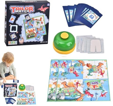 Kartenspiel für Kinder, lustige Familienkartenspiele - Kleidung passende Kartenspielaktivitäten - Pädagogisch, Kinder, Spielen Karten, Mit, A, Glocke, Für, Kinder, Und, Familien, Kognitiv, Fähigkeiten