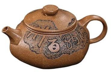 Teiere Servitori Di Caffè Set Da Tè Da Viaggio Set Da Tè Kung Fu, Vaso Di Argilla Viola Fatto A Mano Da 260 Ml, Fango Discendente Della Miniera D'oro Grezzo, Vita Fuyun Teiere Servizi Da caffè Set