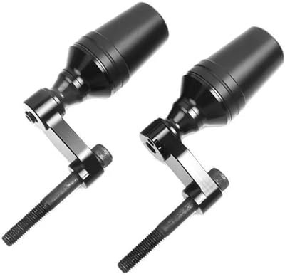 HHRDYY Motorrad-Absturzsicherung Für S1000RR, S1000XR, S1000R, F800R, K1200R, K1300R, Sturzpads, Verkleidungsschutz Sturzschutz Sturzpads Schieberegler(SCHWARZ)