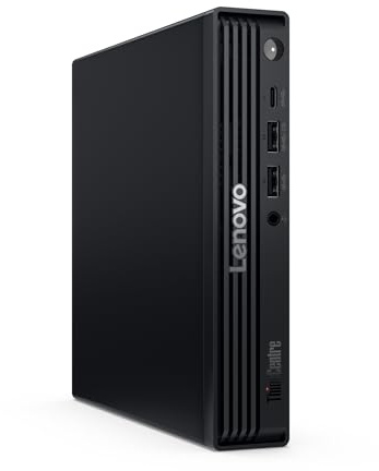 Lenovo ThinkCentre M70q Gen 6 13A4 - Mini - Core Ultra 5 225T - RAM 32 GB - SSD 512 GB - TCG Opal Encryption, NVMe - Intel Graphics - 1GbE, Wi-Fi 6E, Bluetooth 5.3