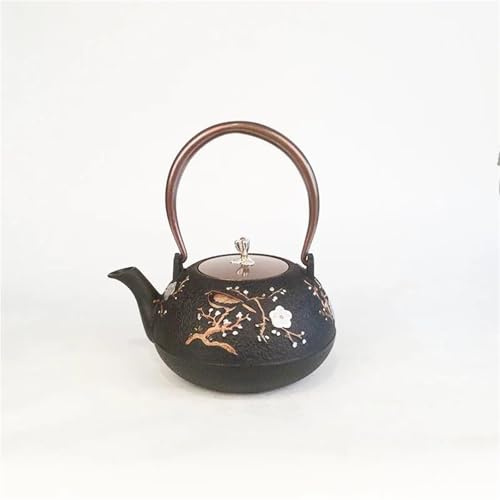 Juego De Té Para Adultos Tetera Sureña Hecha A Mano Pura Del Hierro Fundido Juego De Té 0.3L 1.2L Regalo Pote Juegos De Té Portátiles(Type-B)