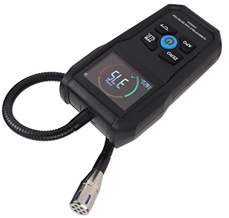 Annadue Detector de Gas 50-50000PPM, Probador de Fugas de Gas Portátil con Pantalla LCD, Detector de de Sonda Flexible para Propano de Natural Metano, Herramienta de Detección de Fugas de Tuberías