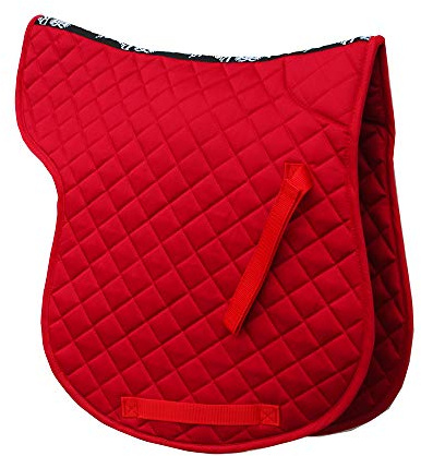 Rhinegold Gesteppte Baumwolldecke – Cob – Rot