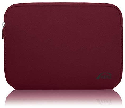 AIPIE Hülle für 13 13,3 14 Zoll Laptophülle 35,5x25,5x2,5 cm Notebook Schutzhülle Stoßfest Arbeitstasche Laptop Tasche Sleeve Kompatibel Acer, Asus, Dell, Lenovo, HP Laptop Case Rot
