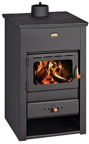 Kaminofen Holzofen mit Holzfach Prity K2 CP 10kW