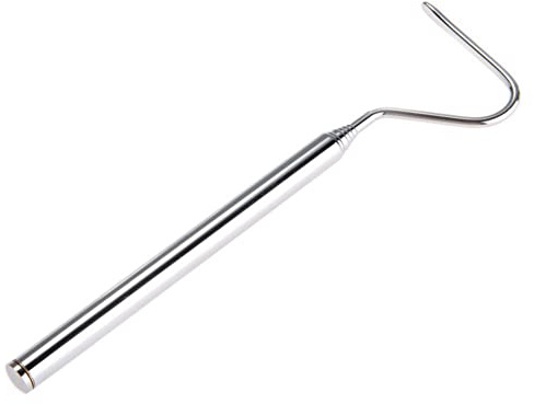 Stronrive Snake Hook, Retractable Snake Handling Tools, Reptile Hook Length 6.30-26.78in Maintain Safer Distance for Catching Controlling Moving Copperhead