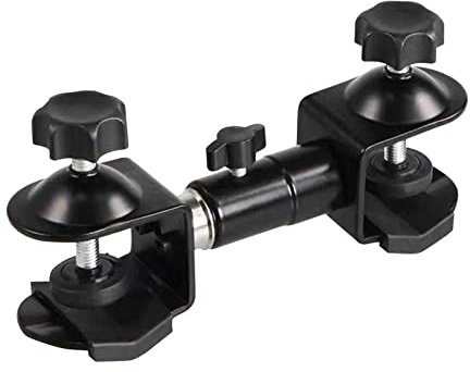 Stronrive Pince Parapluie Photographie | Parapluie trépied - Pince Crabe, Adaptateur tête Boule Bras Magique bâti parenthèse pour Le Support léger Studio Photo