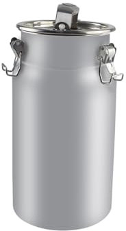 TOOYITR Milchkanne Edelstahl 5L mit Deckel Transportkanne aus Edelstahl Milch Kanne für Transportieren oder Aufbewahrung,5L