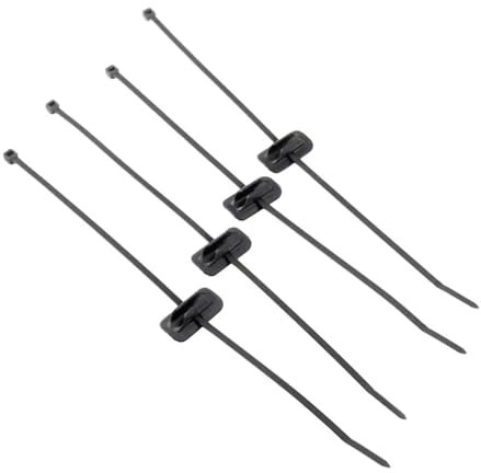 4PCS Fahrrad Kabel Guide Selbst Bremse Kabel Gehäuse Halter Guide Mit Kabelbinder Fahrrad-KabelfüHrungen