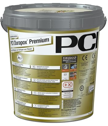 PCI Durapox Premium 5 kg Nr. 19 Basalt 2K-Epoxidharz-Fugenmörtel Verfugen Verlegen Fliesen Sika