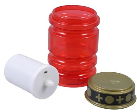 BESPORTBLE Lampada Led Forma Di Croce Con Effetto Tremolante Candela Elettronica Per Decorazioni Cimiteriali e Chiesastiche Illuminazione Calda Per e Cortili Facile Da Usare Senza