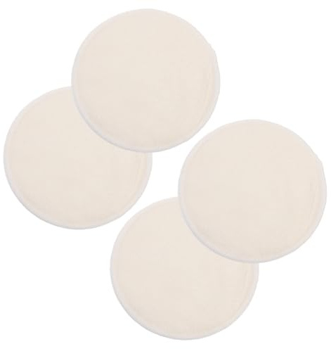 Abaodam 4pièces Lot De Coussinets Allaitement Lavables Anti-débordement Souples Et Confortables Pour Maman