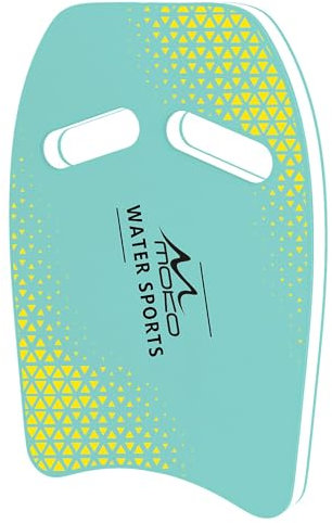 MoKo Schwimmbrett für Erwachsene, Schwimmen Kickboard Trainingsausrüstung mit Griffen Cartoon Swim Float Schwimmtrainingsausrüstung Schwimm Board, Mint Grün Bienenkorb