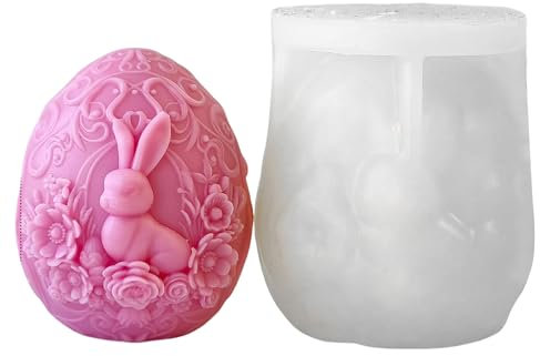 Molde portátil de silicona para hacer velas de Pascua, perfecto para aficionados y creación de regalos individuales