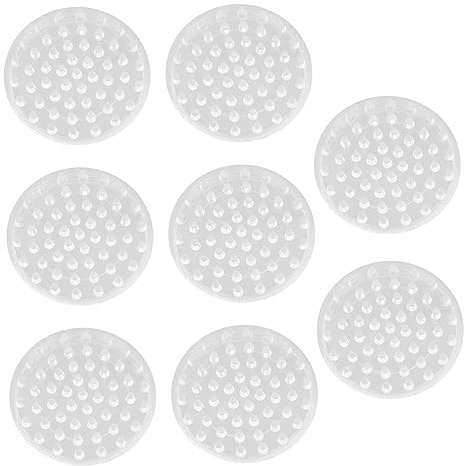 Outanaya 10pcs Non-Slip Furniture Pads Skid Table Leg Protectors for Hardwood Floors Round Design to Prevent Damage and Noise