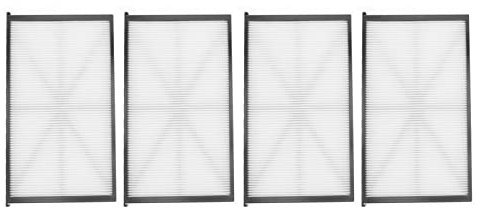 Qcwwy Filtros de Limpiador de Piscina Robótica, 4pcs RCX70101 Cartuchos de Filtro de Piscina Lavable Robots Robots de Limpiador de Bañeras Paneles de Filtración para la Vacío de