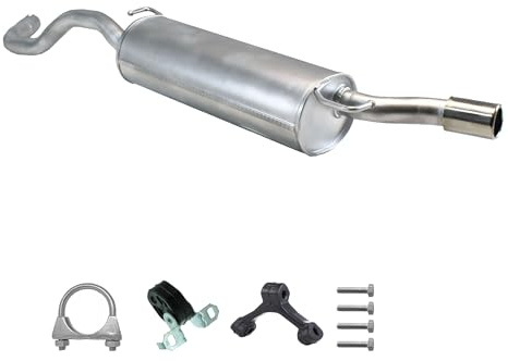 Ferroz Export Ersatz für Endschalldämpfer für 1.8 T ab. Bj. 1998- Auspuff