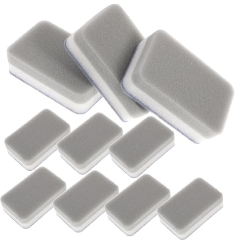 PENIKOKO Esponjas de Cocina 10 Piezas Doble Cara para Limpieza Esponja Suave y Estropajo Resistente, Ideales para Utensilios y Paredes en Cocina