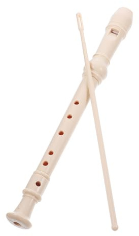 BESPORTBLE Sopranblockflöte für Anfänger Leicht zu Spielen Blasinstrument Musikspielzeug für Einsteiger Klarinette für Anfänger mit Hellem Klang Abs-material Sicher und Zufälliger Stil