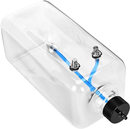 Akozon Tanque de Combustible RC Transparente de 300 Ml para Avión de 15-26 CC, Metal CNC, Fácil Instalación, Antifugas, Diseño S Resnt (1500 ml (para Aviones de 150-200 CC))