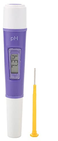Kuuleyn Wasser-PH-Meter, PH-037 LCD-Bildschirmanzeige Wasserdichtes digitales PH-Meter Tragbarer Wasser-PH-Tester für Trinkwasser Aquarium Labor Papierindustrie Schwimmbäder