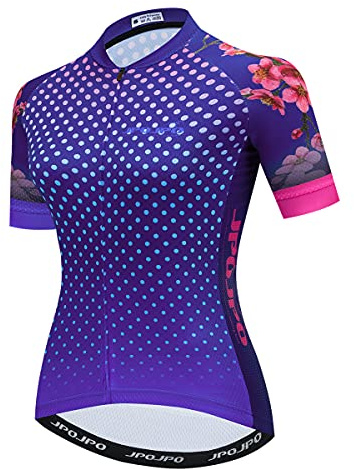 Hotlion Radtrikot für Damen, Sommer, Rennradjacken, kurzärmelig, MTB-Trikot