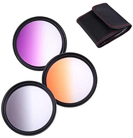 Verlaufsfilter-Set für Canon EF 24-70 mm f/4L IS USM Objektiv, für Canon EF 24 mm f/4L IS USM Objektiv, für Canon EF 24 mm f/1.4L II USM Objektiv