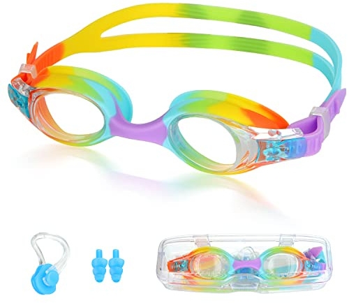 Lychico Unisex Kids Swimming Goggles Kids Swimming Goggles (pack of 1)