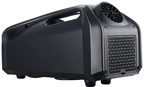 DISHENGZHEN Condizionatore d'Aria Portatile, condizionatore d'Aria per Tenda DC 24v 2550BTU 750W unità di Raffreddamento CA per Tenda da Campeggio all'aperto, Furgone, Camper, Camper
