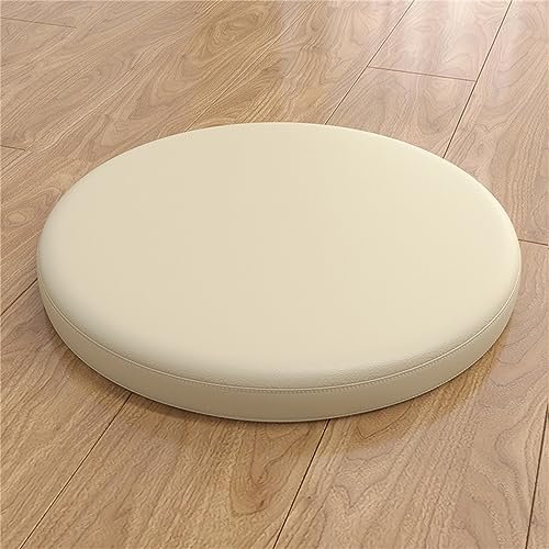 Komfort-Memory-Schaum-Sitzkissen, wasserdichte runde Stuhlkissen, elastische runde Stuhlkissen, waschbare runde Sitzkissen (Durchmesser 35 cm, Salbeigrün)
